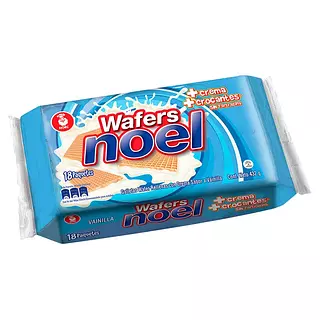 Galletas Noel Wafers Vainilla X18