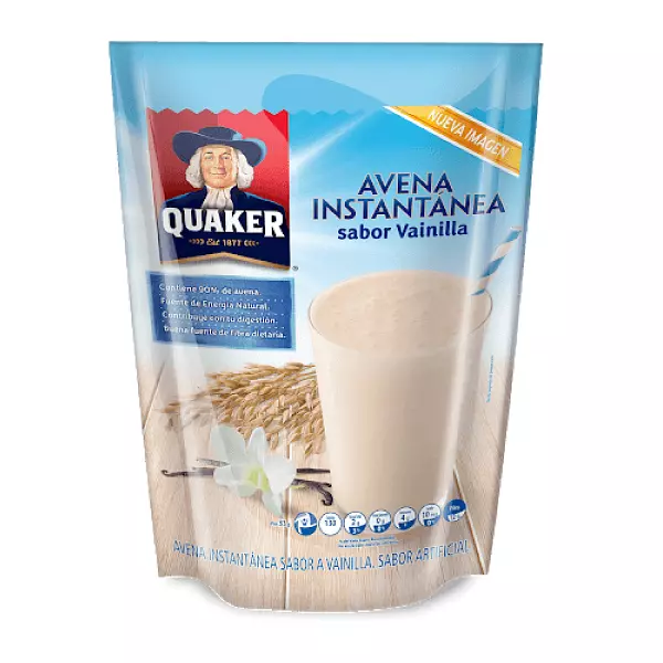 Avena Instantánea Quaker Vainilla