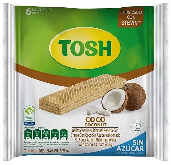 Tosh Wafer Multicereal Coco X6