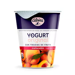 Yogurt Melocotón Alpina