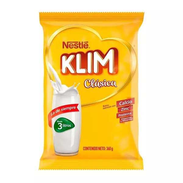 Leche En Polvo Klim Clásica Fortificada