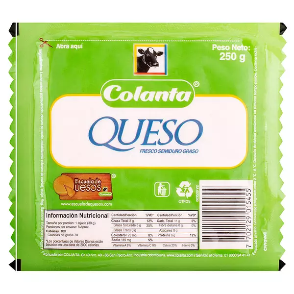 Queso Blanco Colanta