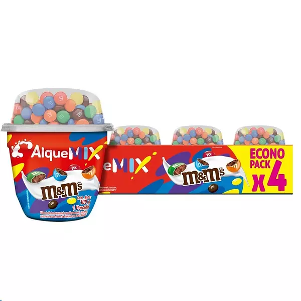 Yogurt M&M Alquería X4