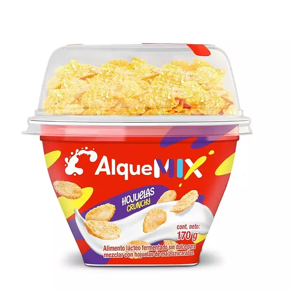 Yogurt Alquemix Alquería Hojuelas