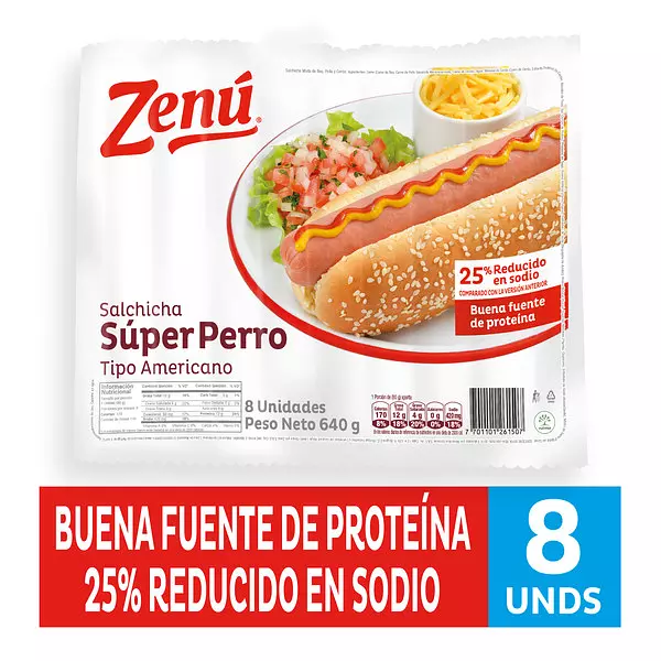 Zenu Salchicha Super Perro X8