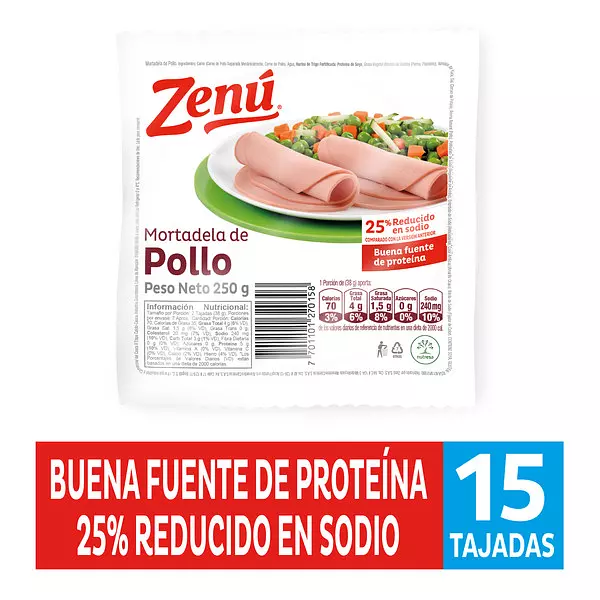 Zenu Mortadela Pollo