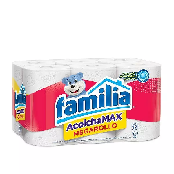 Papel Higiénico Familia Acolchamax Megarrollo X12