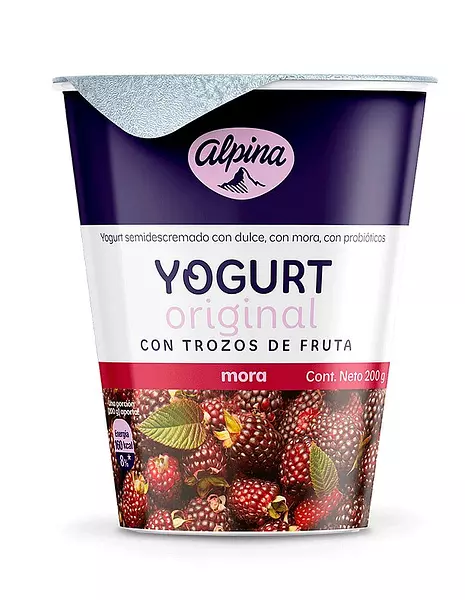 Yogurt Alpina Mora