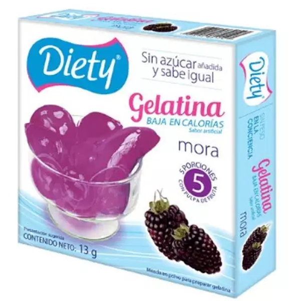 Gelatina Diety Mora