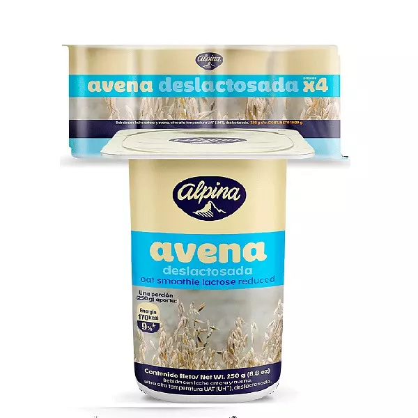 Avena Alpina Deslactosada X4