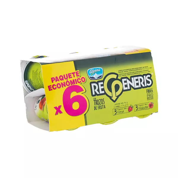 Yogurt Regeneris Alpina Multisabor X6