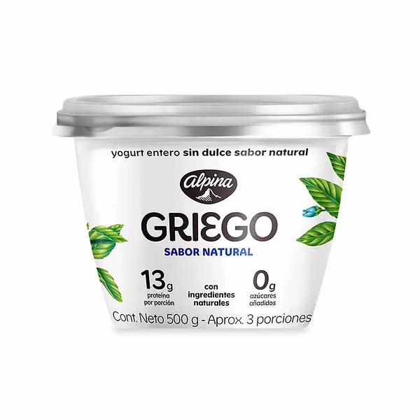 Yogurt Griego Alpina Natural