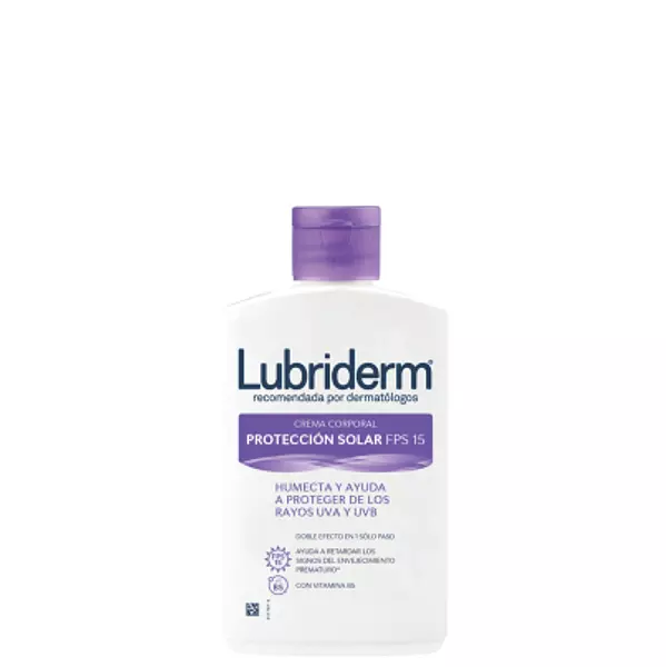 Crema Corporal Lubriderm Protección Solar 15