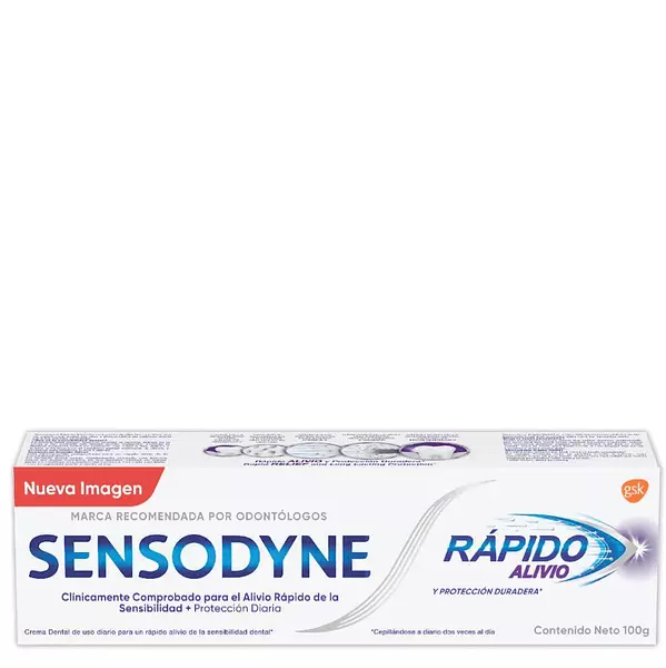 Crema Dental Sensodyne Rápido Alivio