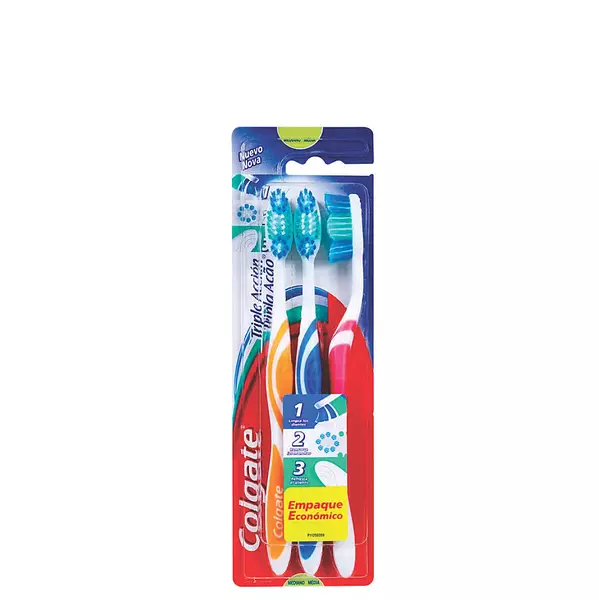 Cepillo Dental Colgate Triple Acción X3