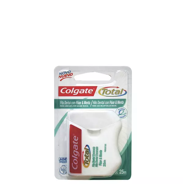 Hilo Dental Colgate Con Flúor Y Menta