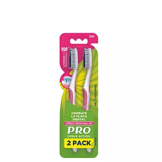 Cepillo Dental Oral B Pro 900 Doble Acción X2