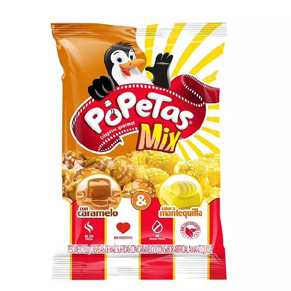 Popetas Mix Mantequilla Y Caramelo