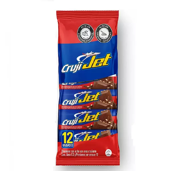 Chocolatina Cruji Jet X12