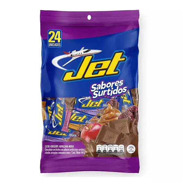 Chocolatina Jet Surtida X24