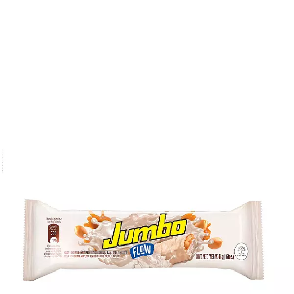 Chocolatina Jumbo Flow Blanca