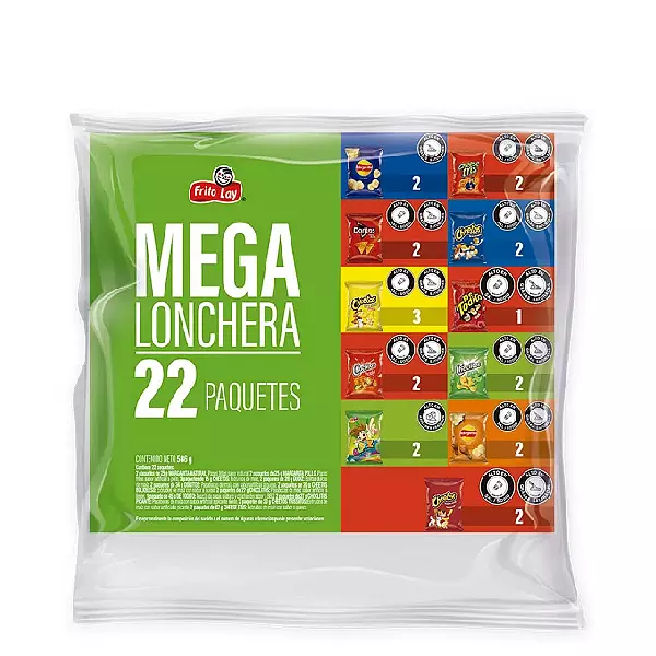 Mega Lonchera Frito Lay X22