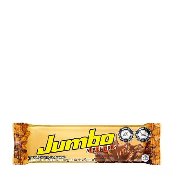 Chocolatina Jumbo Almendras