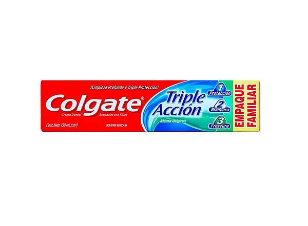 Crema Dental Colgate Triple Acción Familiar