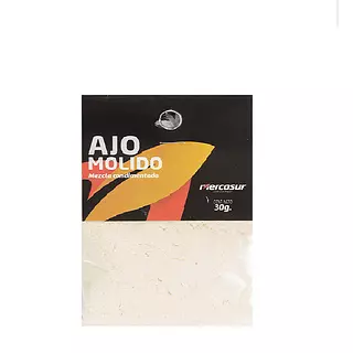 Ajo Molido Mercasur X 30 Gr