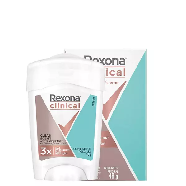 Desodorante En Barra Rexona Clinical Clean Fresh