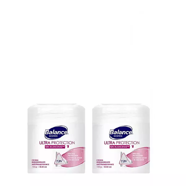 Desodorante En Crema Balance Ultra Protección X2