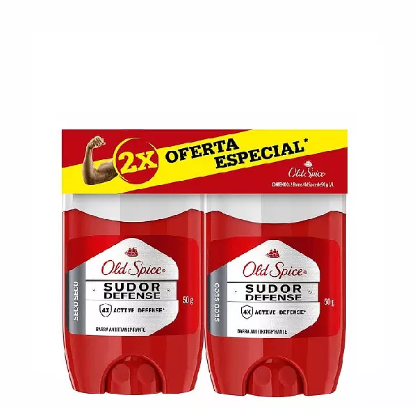 Desodorante En Barra Old Spice Sudor Defense X2