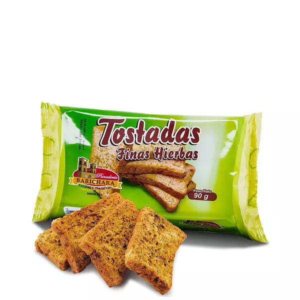 Tostadas Barichara Finas Hierbas