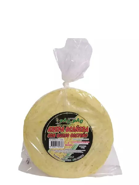 Arepa Ocañera Queso Costeño Pao Pao X5