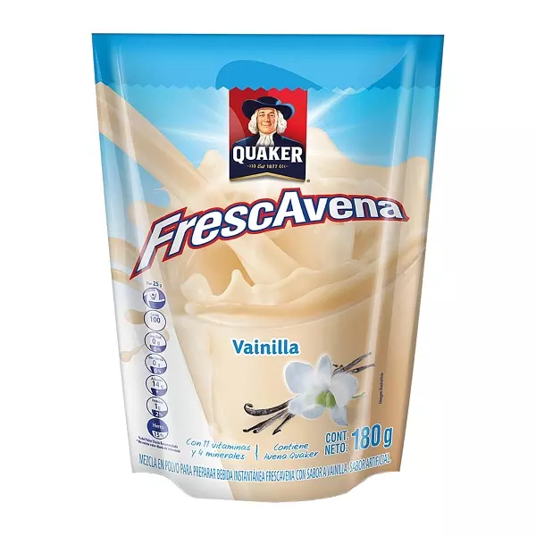 Avena Instantánea Quaker Frescavena Vainilla