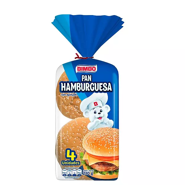 Pan Hamburguesa Bimbo