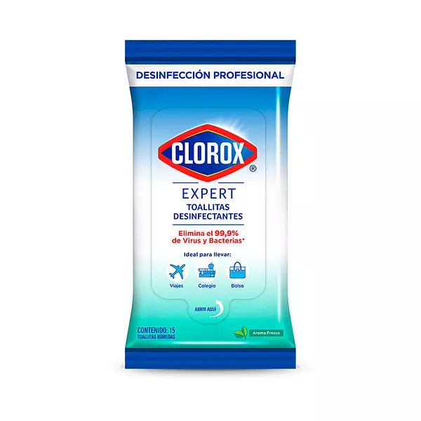 Clorox Toallas Desinfect X 15