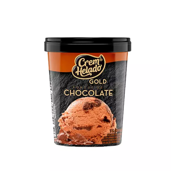 Crem Helado Gold Fondue Chocolate