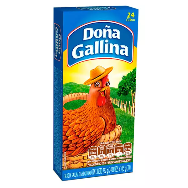 Caldo Doña Gallina X 24