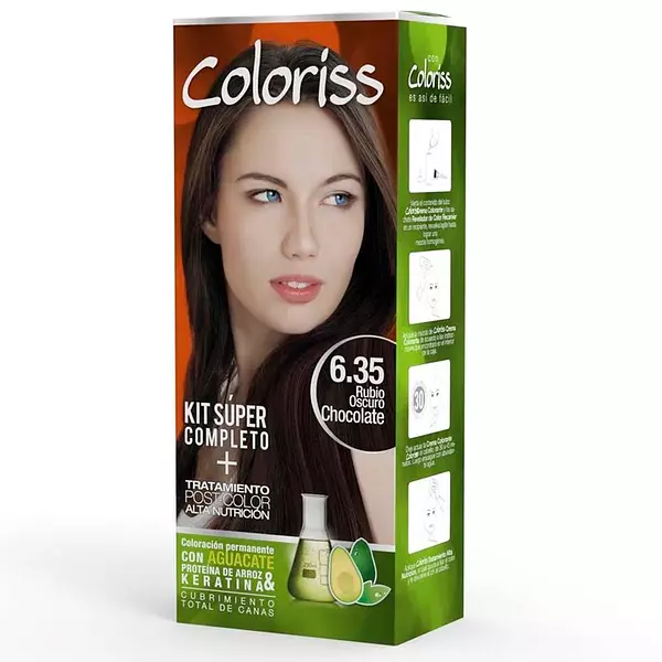 Coloriss Tinte Tono 6.35