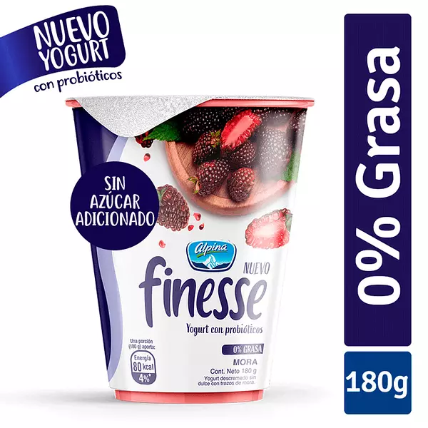 Yogurt Finesse Alpina Mora