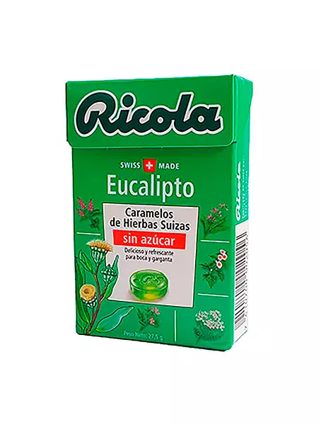 Dulces Sin Azucar Eucalipto Ricola