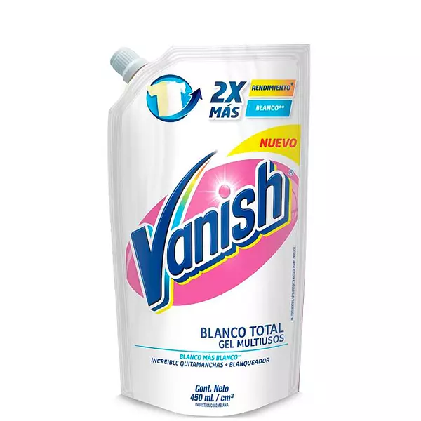 Desmanchador Vanish En Polvo Ropa Blanca