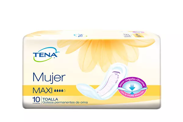 Tena Mujer Maxi X10 Toalla