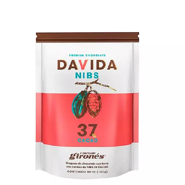 Nibs De Chocolate Davida Cacao 37%