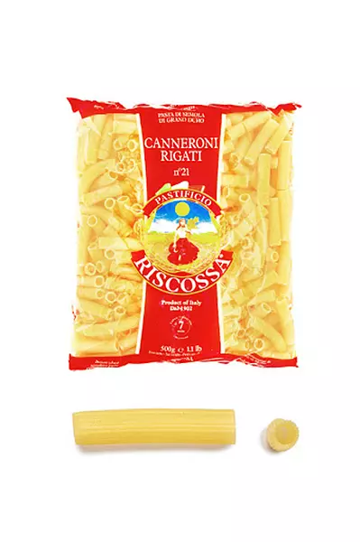 Riscossa Pasta Canneroni Rigati