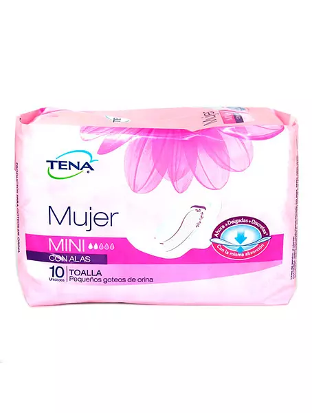 Tena Mujer Mini X10 Alas