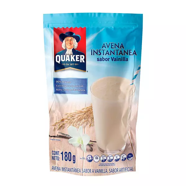 Avena Instantánea Quaker Vainilla