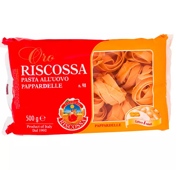 Riscossa Pasta Pappardell Al Huevo