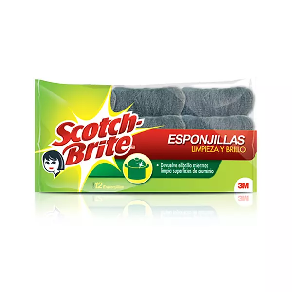 Scotch Brite Esponjilla X12